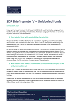 Cover image of the SDR Briefing Note